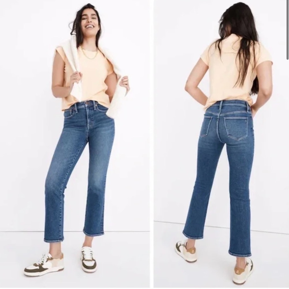 Madewell Womens Cali Demi Boot Jeans size 30